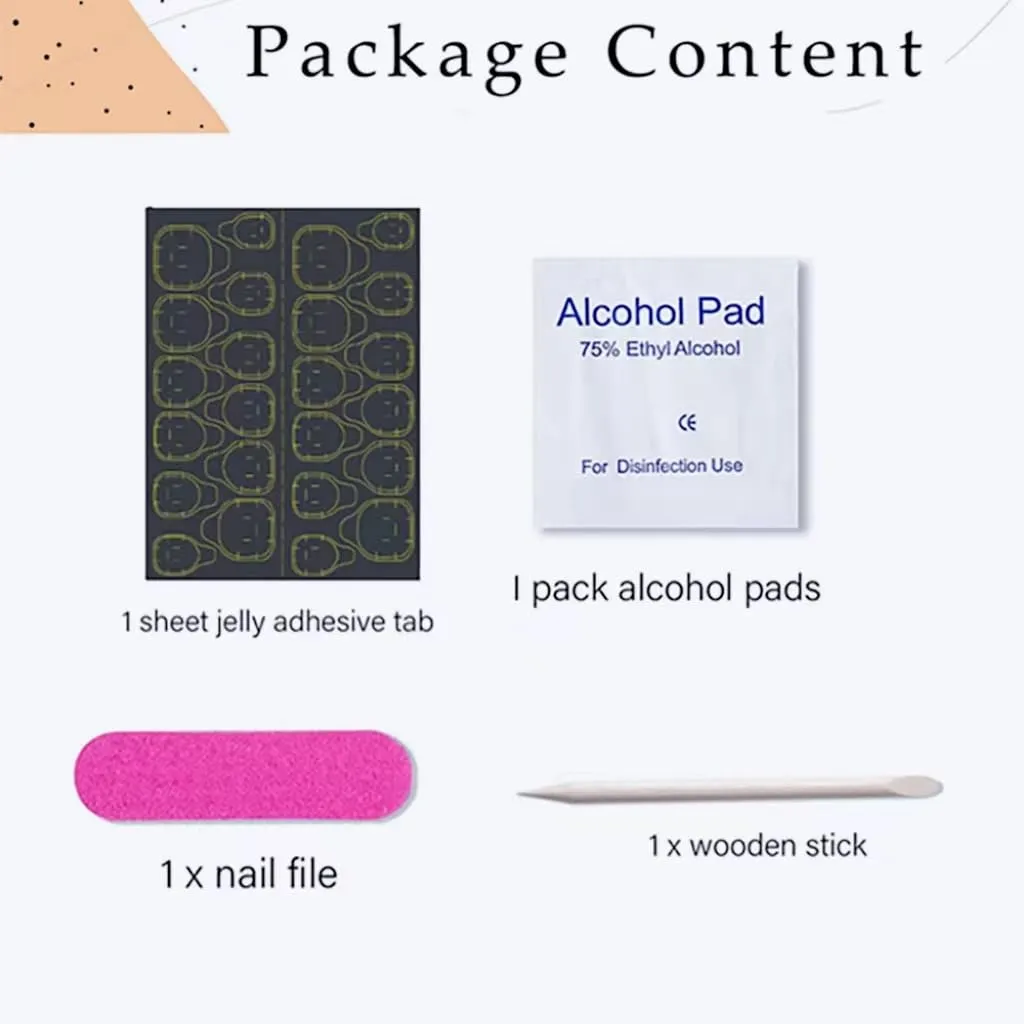 24 Pcs Pink Press on Toenails Short Square Fake Toe Nails with Glue Spring Summer Flower False Toenails Glossy Full Cover Acrylic Toenails with Design French Tip Toe Nail Press on for Women Girls