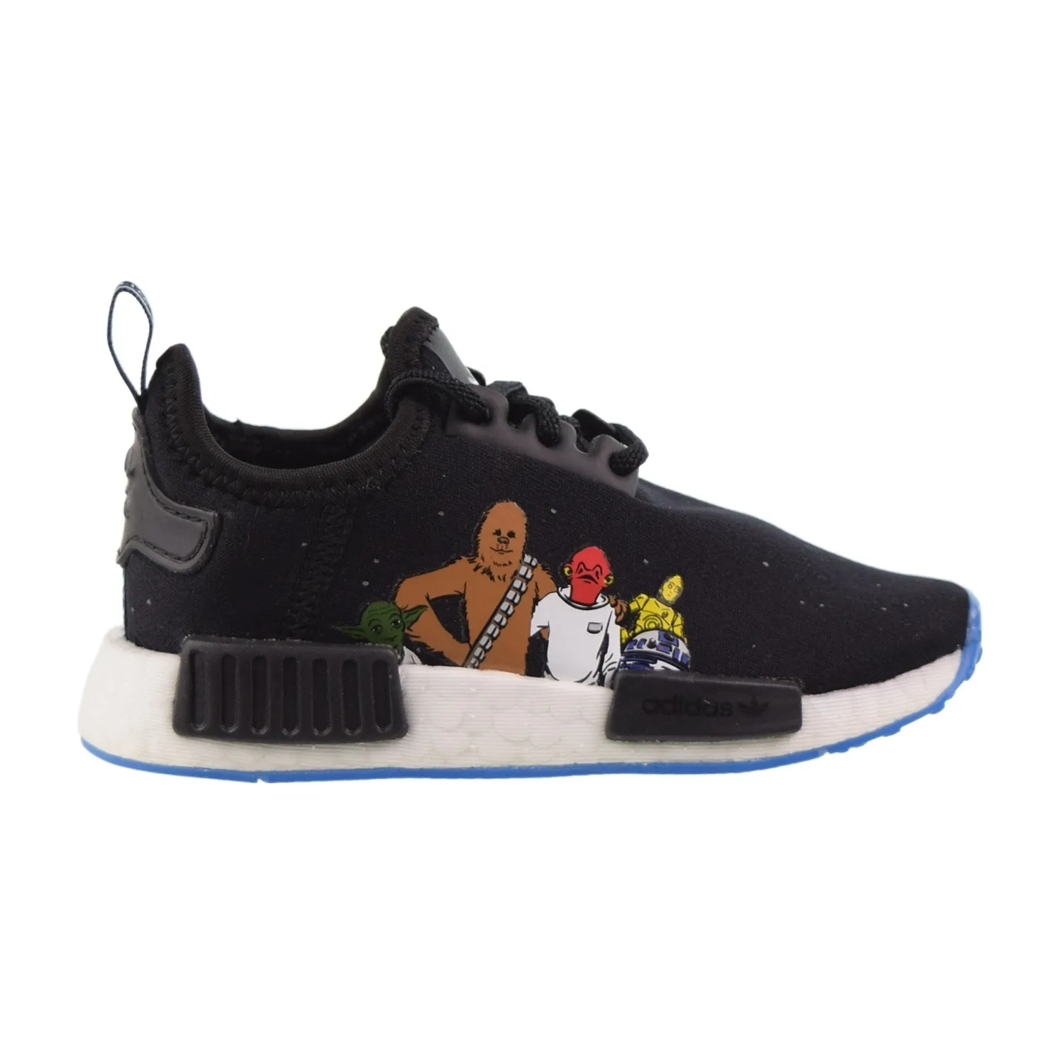 Adidas NMD_R1 Star Wars Toddler Shoes Core Black-Cloud White