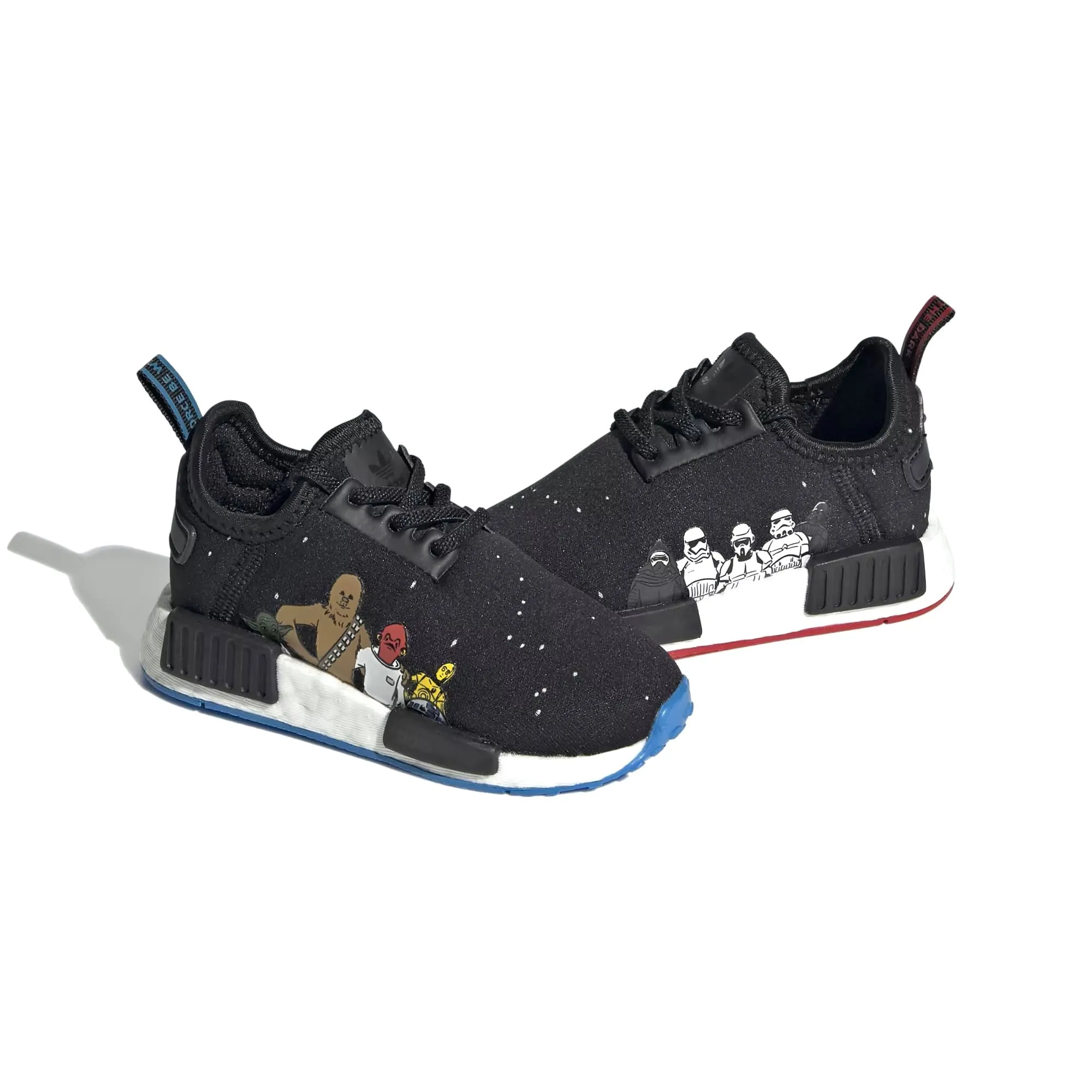 Adidas NMD_R1 Star Wars Toddler Shoes Core Black-Cloud White