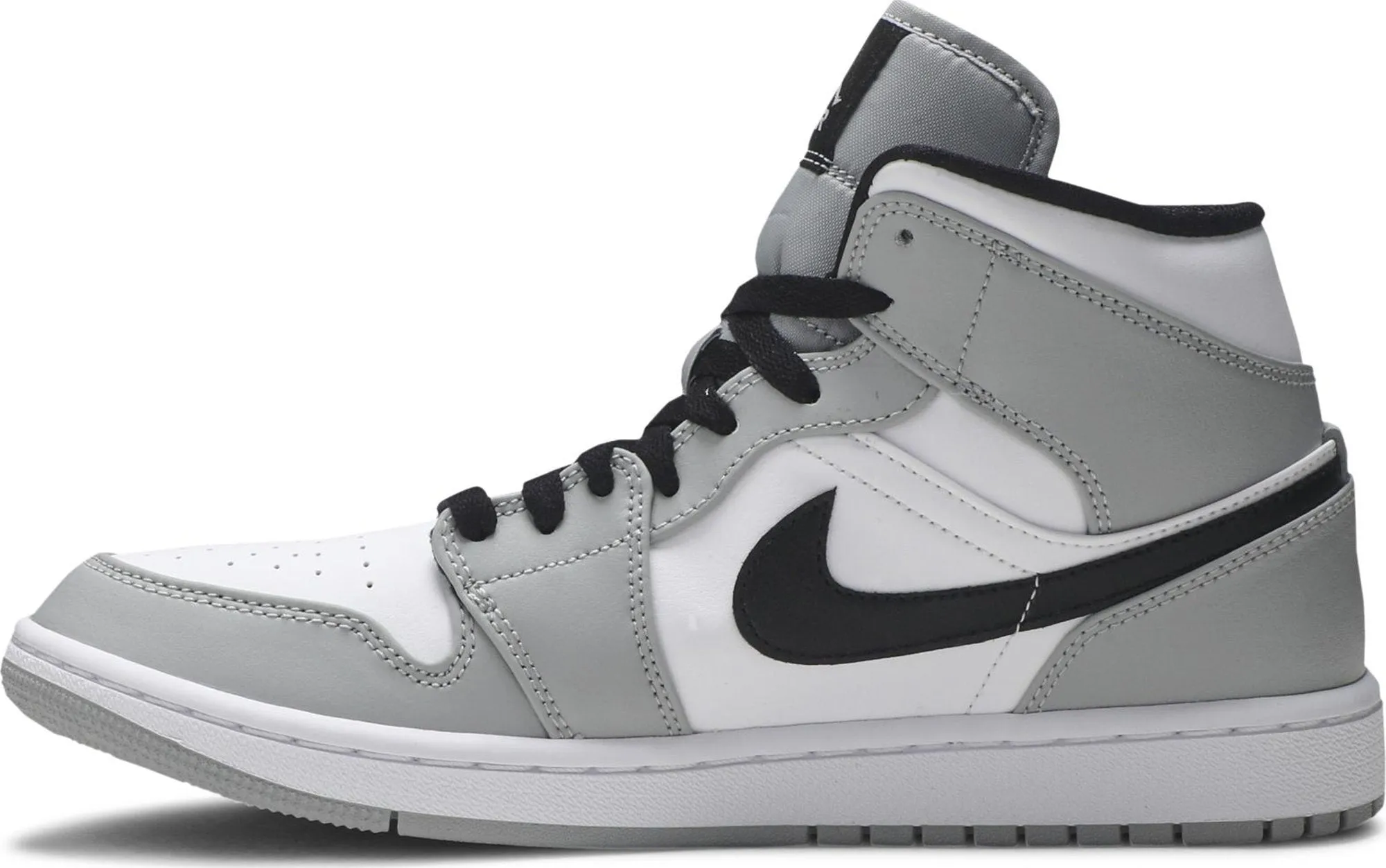Air Jordan 1 Mid 'Light Smoke Grey'