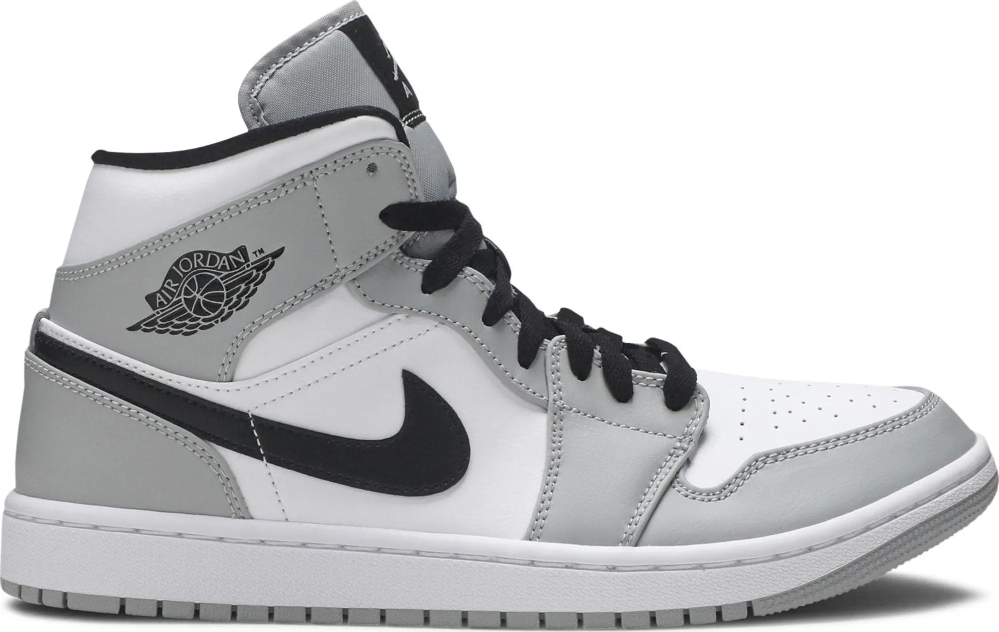 Air Jordan 1 Mid 'Light Smoke Grey'