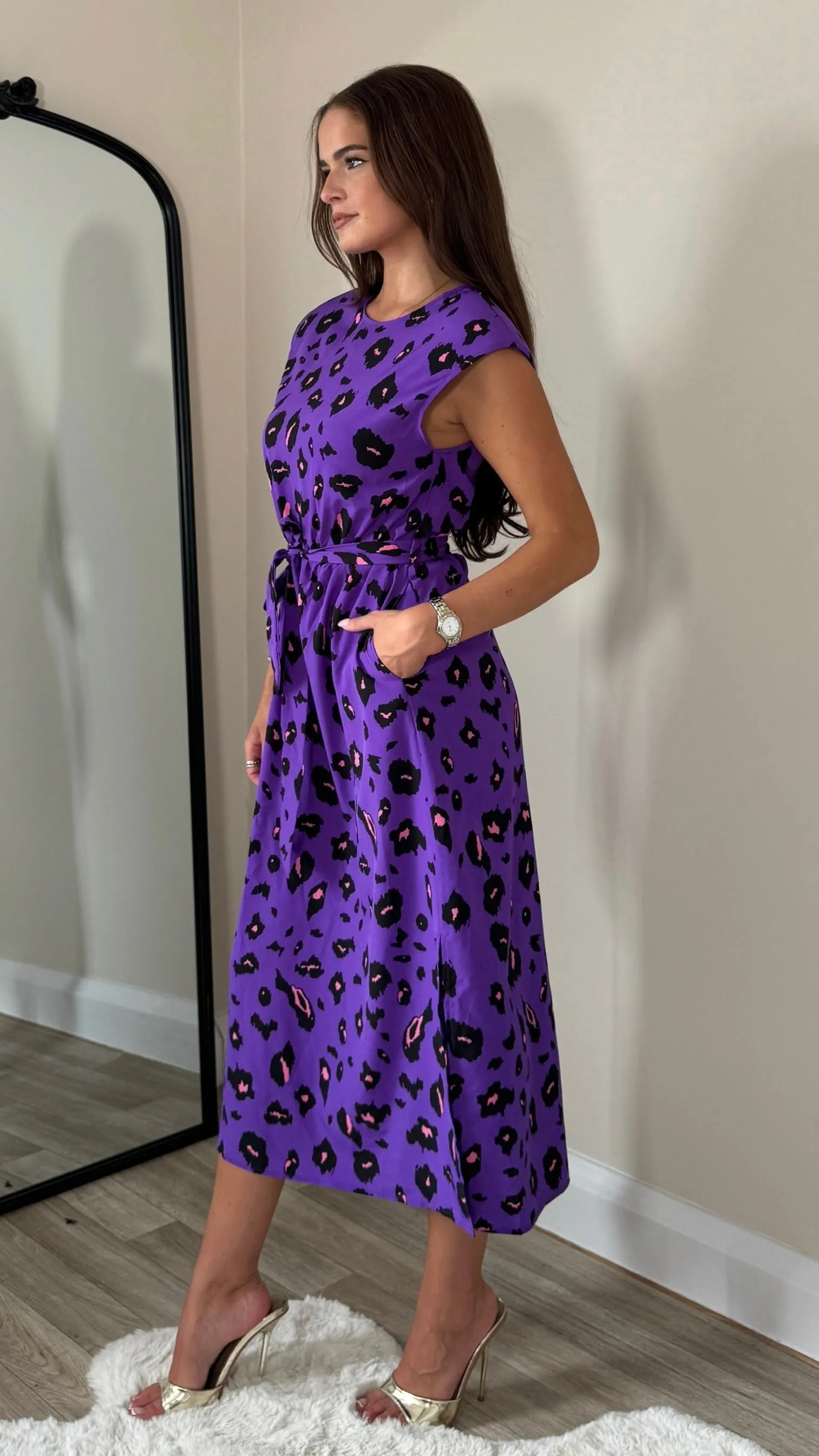 Amay Purple Dress