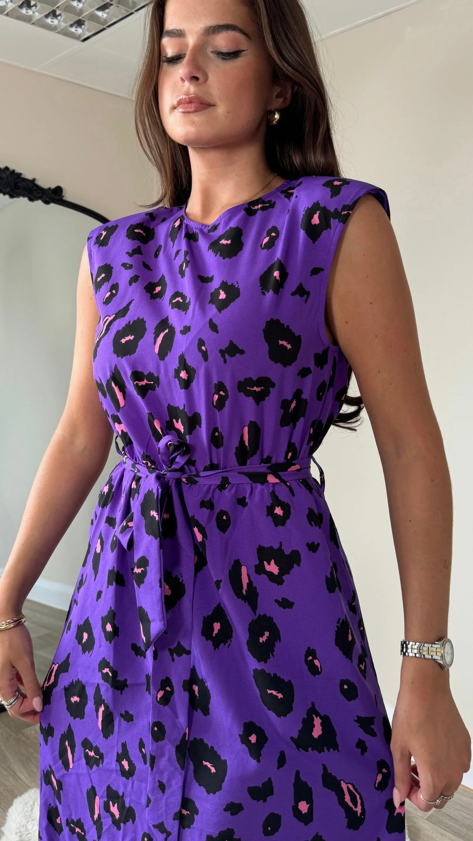 Amay Purple Dress