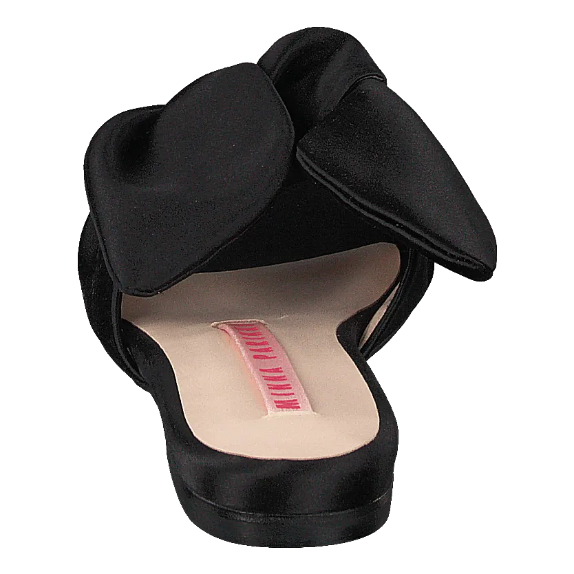 Amelia Black Satin