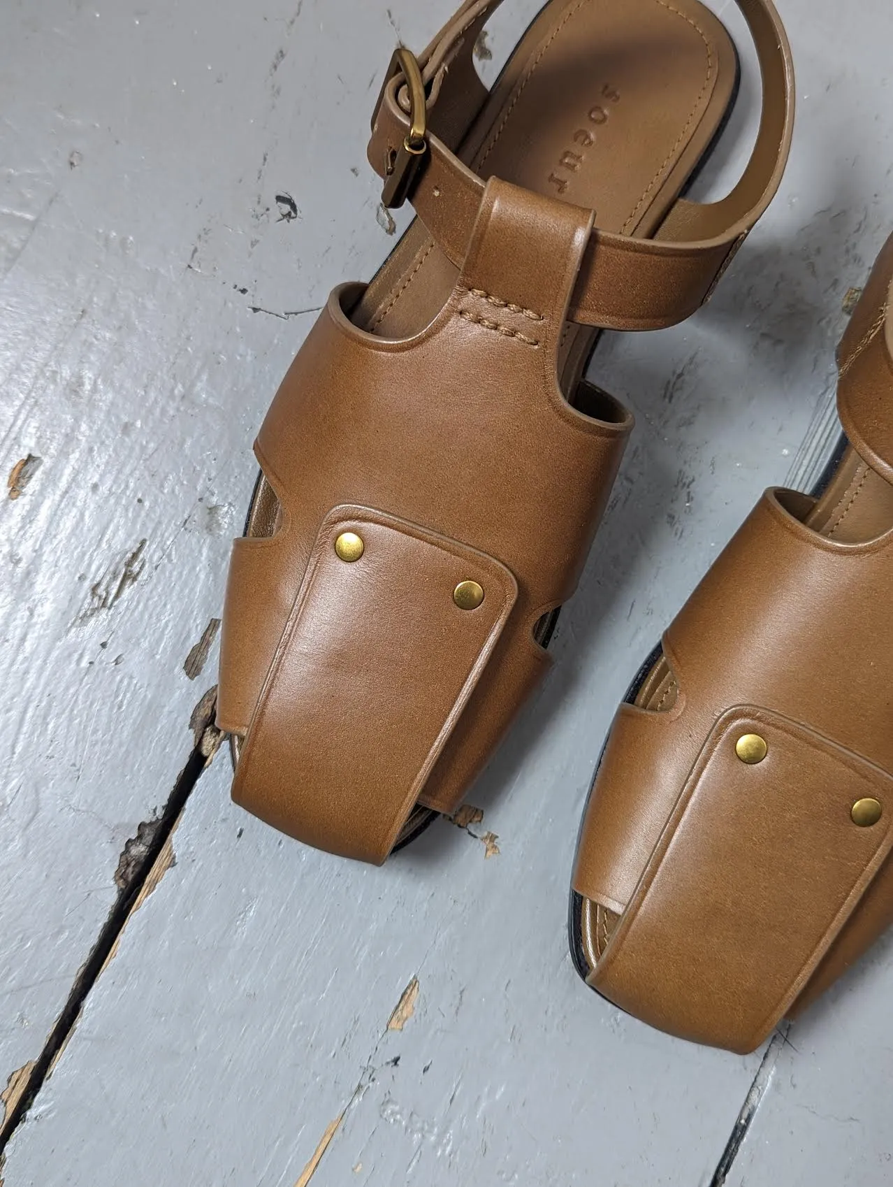 April Fisherman Tan Sandals