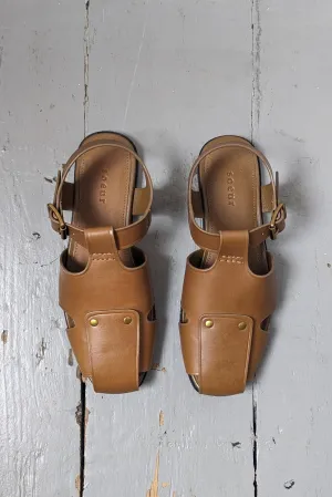 April Fisherman Tan Sandals