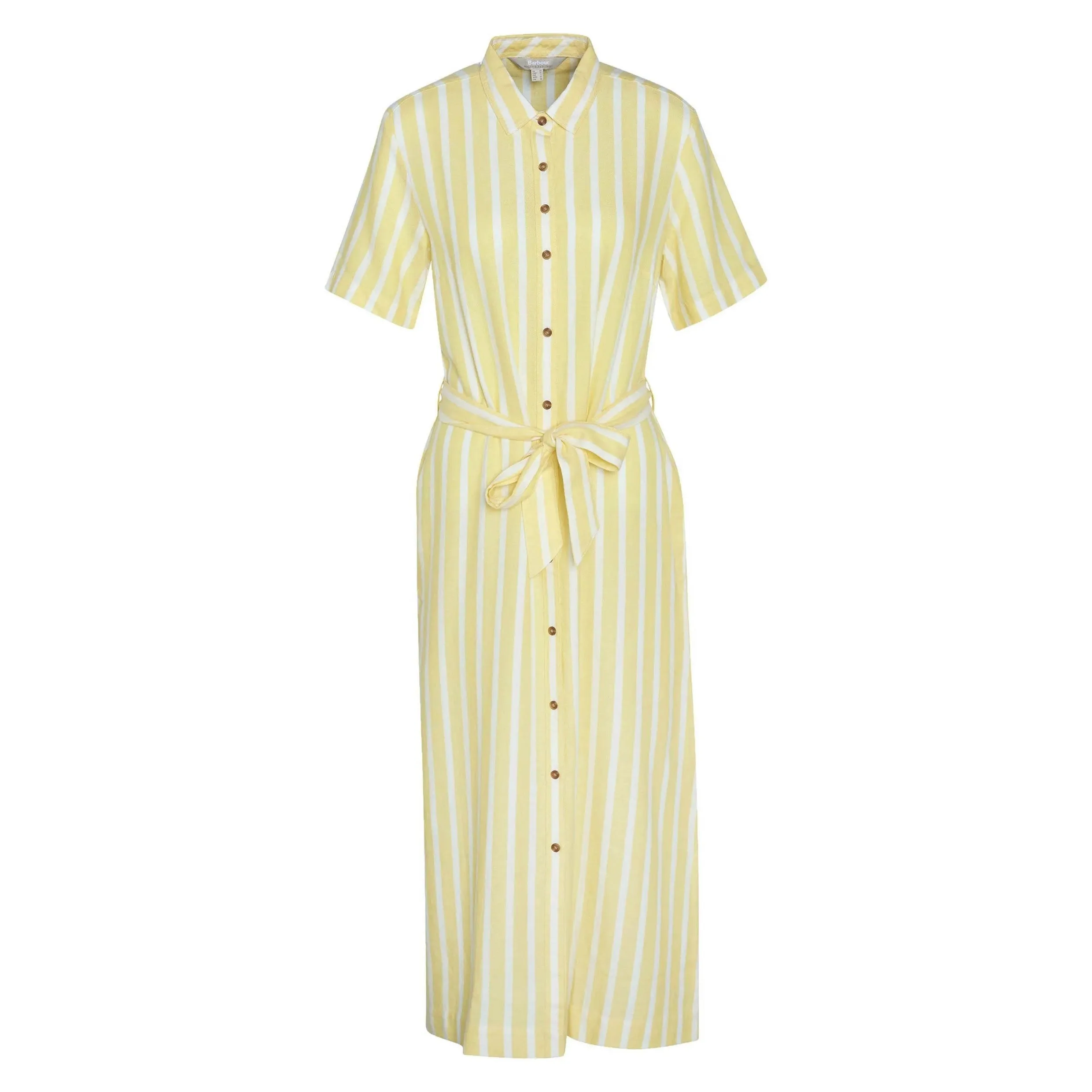 Barbour Adelaide Maxi Dress in Sunray Yellow Stripe LDR0909YE32