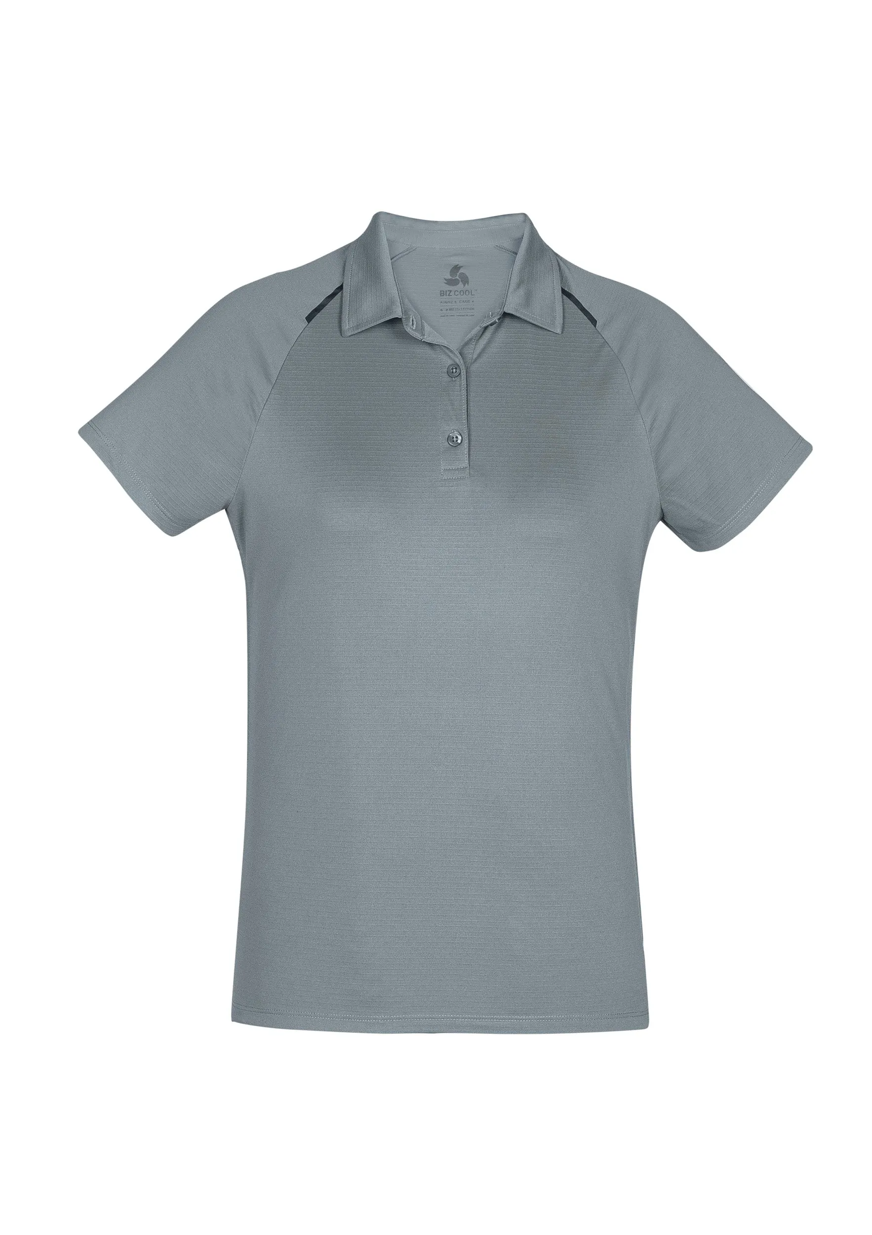 Biz Collection P012LS Ladies Academy Contrast S/S Polo