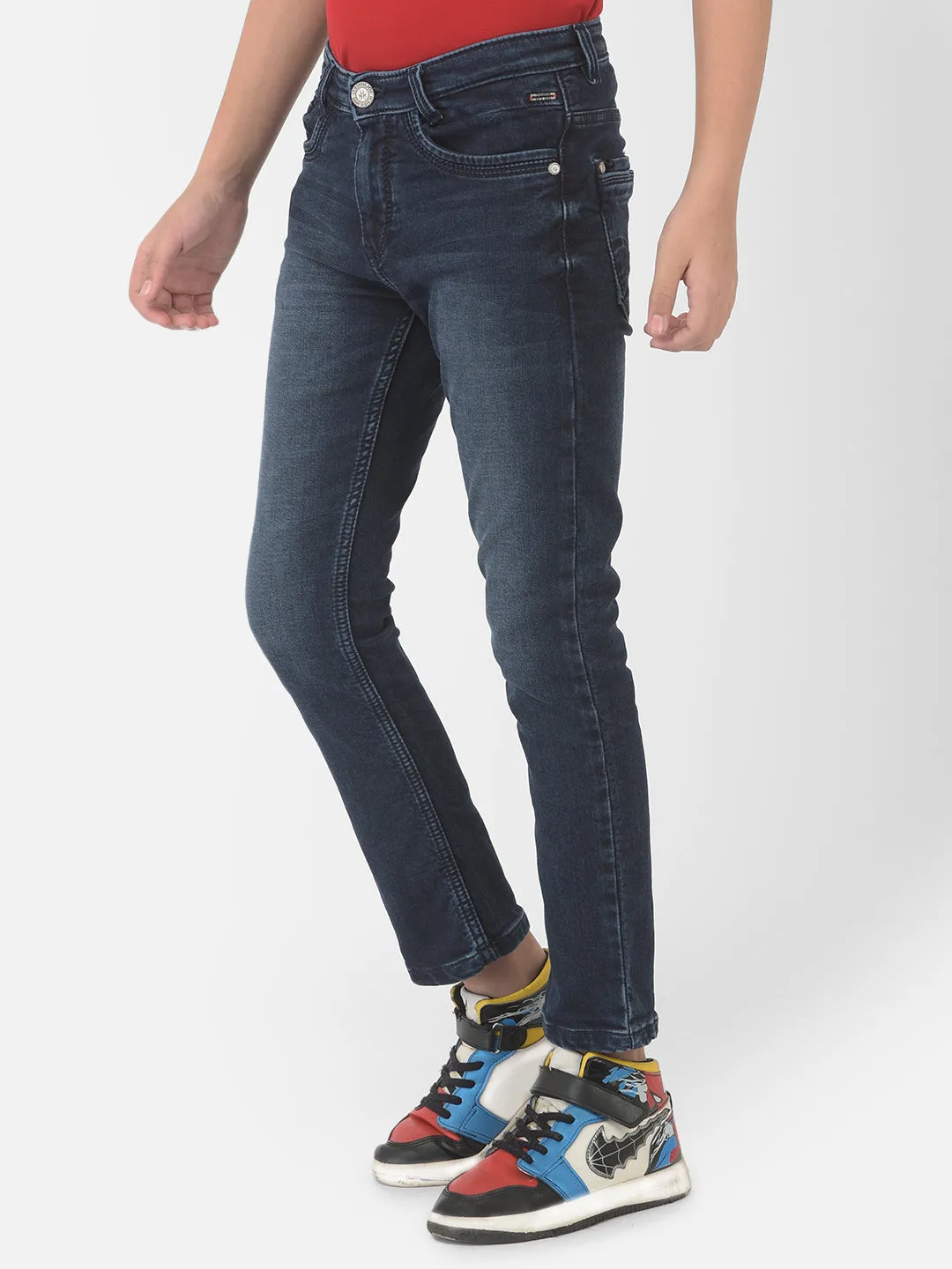 Blue Light Faded Jeans