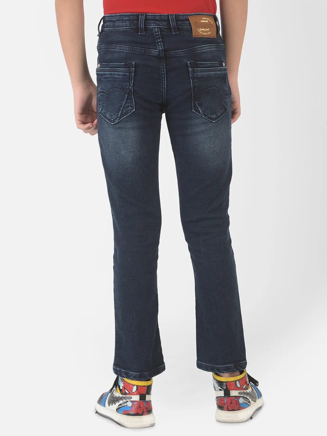 Blue Light Faded Jeans