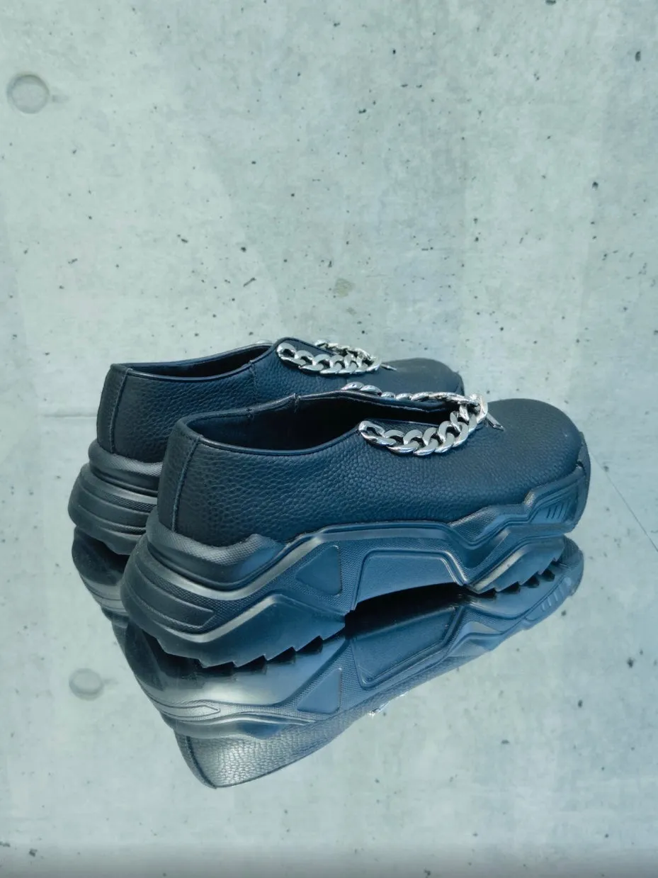 Chain Slit Airy Shoes_Original