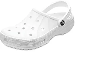 crocs Unisex-Adult Ralen White Clog-9 UK (Wide) (15907)