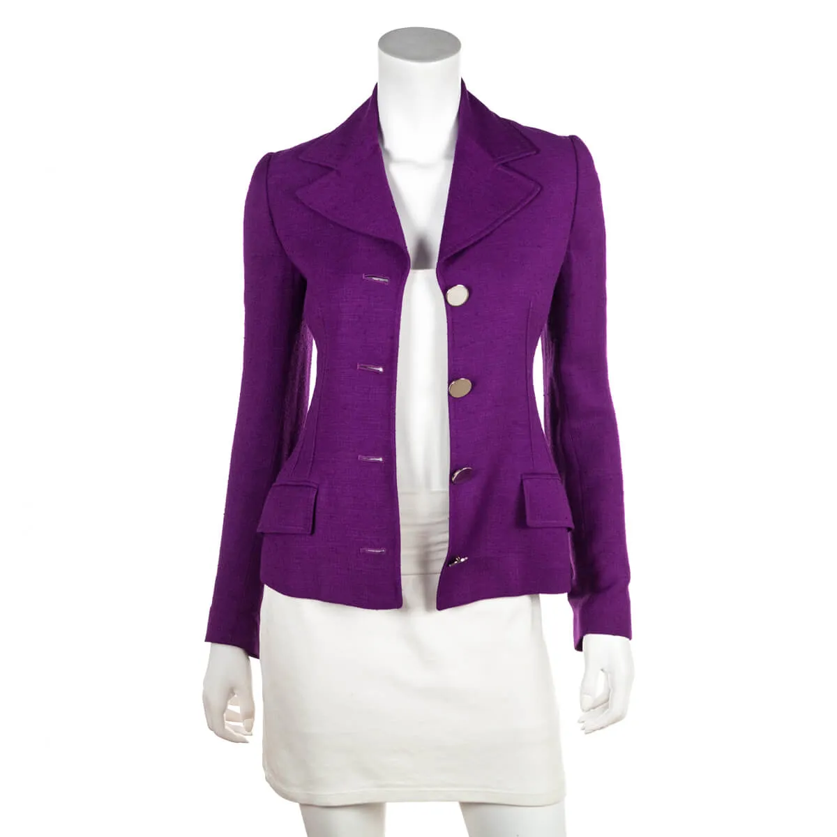 Dolce & Gabbana Purple Jacket Size XXS | IT 38