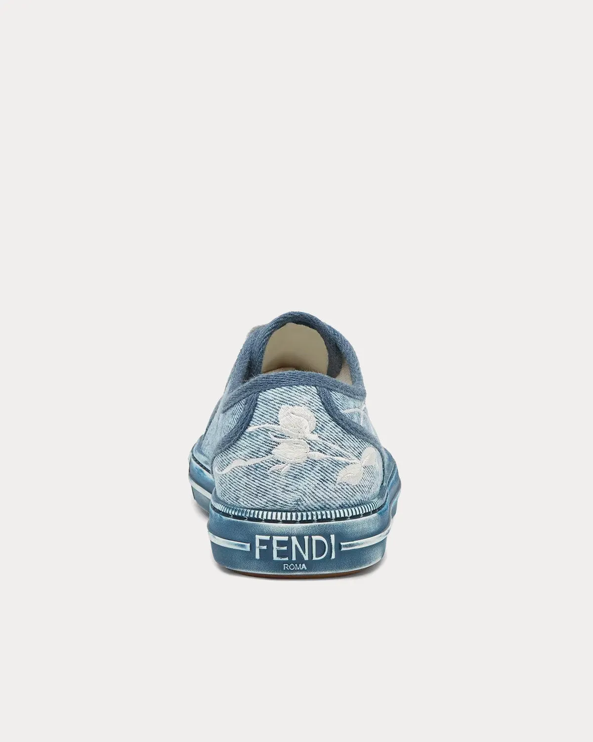 Domino Denim Light Blue Low Top Sneakers