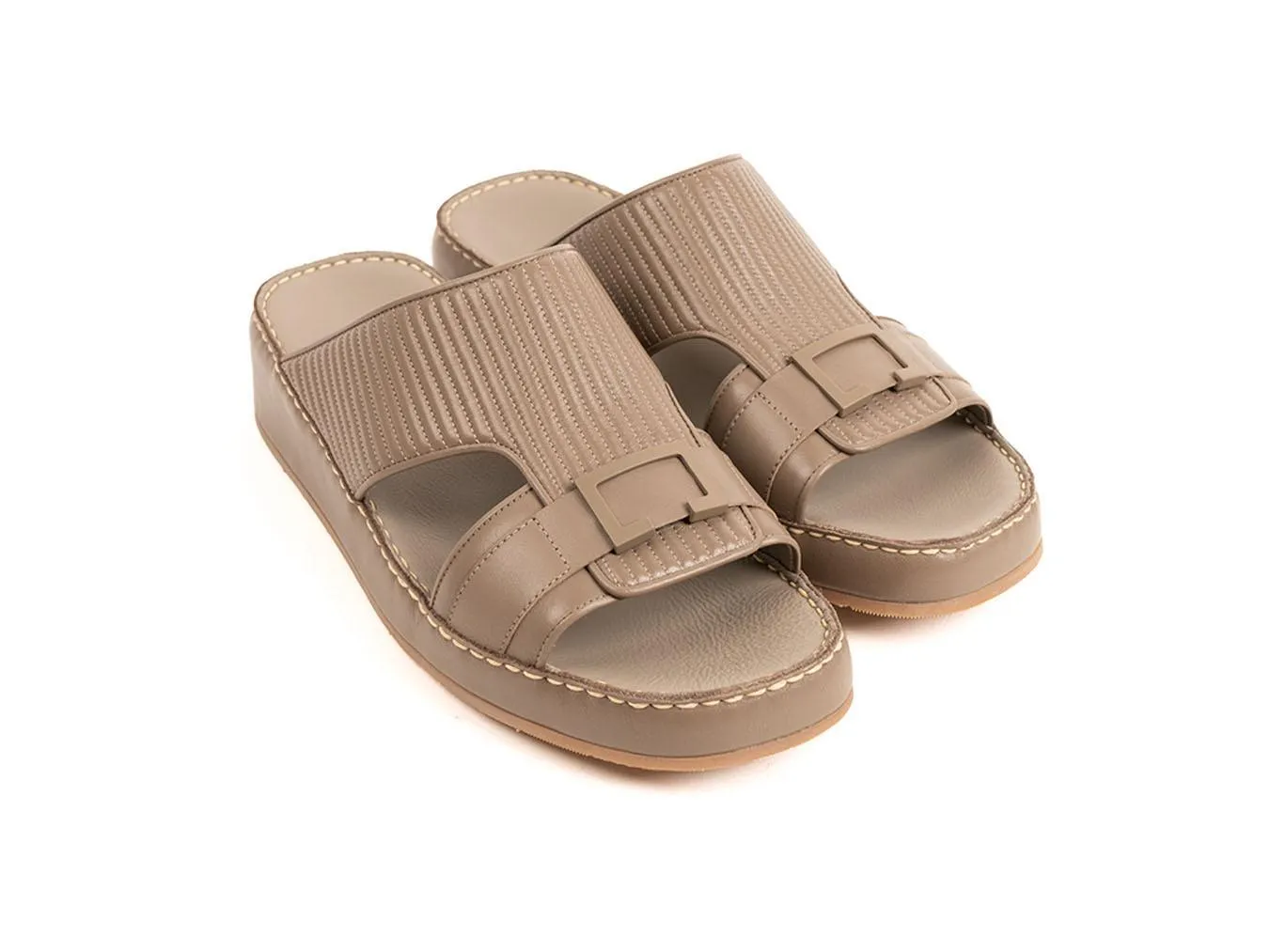 FARADA MILANO ARABIC SANDALS TAUPE
