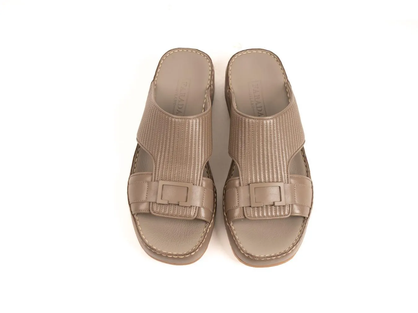FARADA MILANO ARABIC SANDALS TAUPE