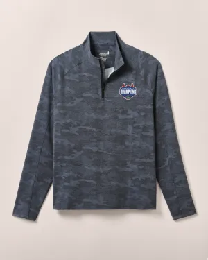 Florida Patton Performance Camo 1/4 Zip - 2025 Men's College Basketball Champions Logo