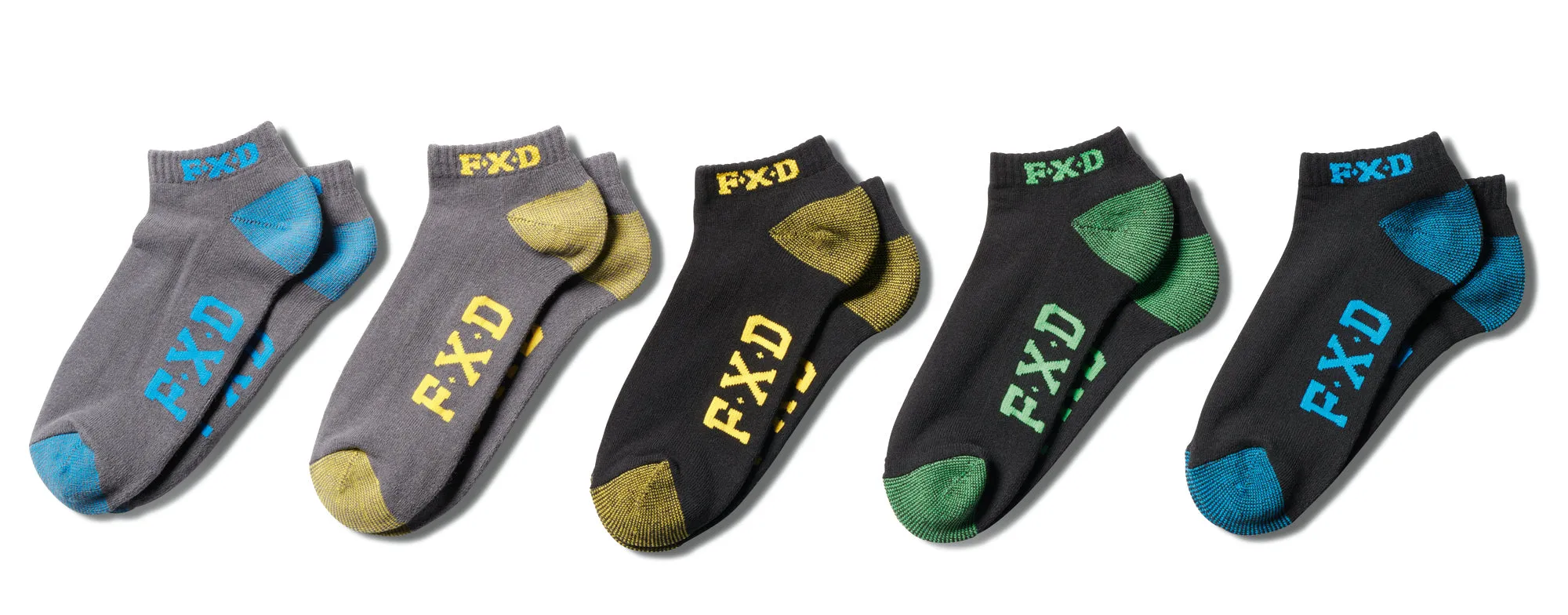 FXD SK-3 5-Pack Ankle Work Socks