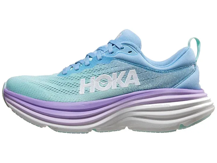 Hoka | Bondi 8 | Women's | Airy Blue/Sunlit Ocean