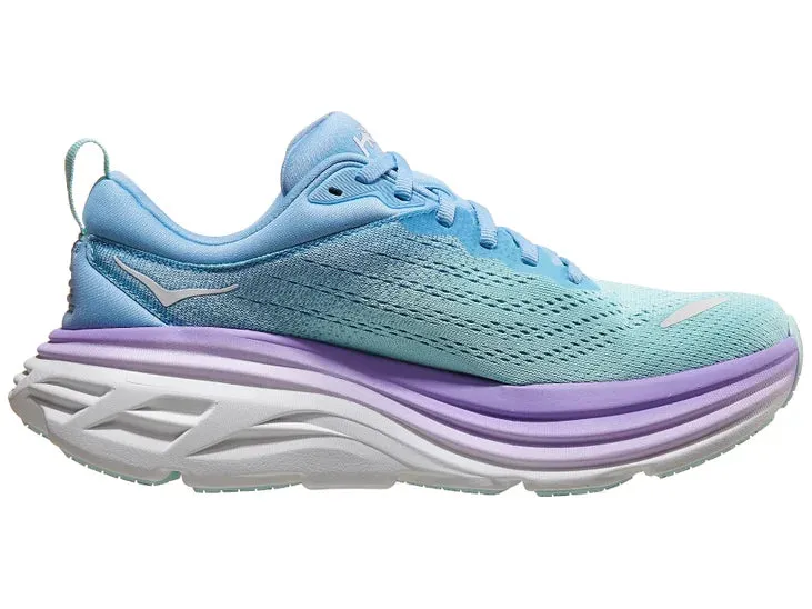 Hoka | Bondi 8 | Women's | Airy Blue/Sunlit Ocean