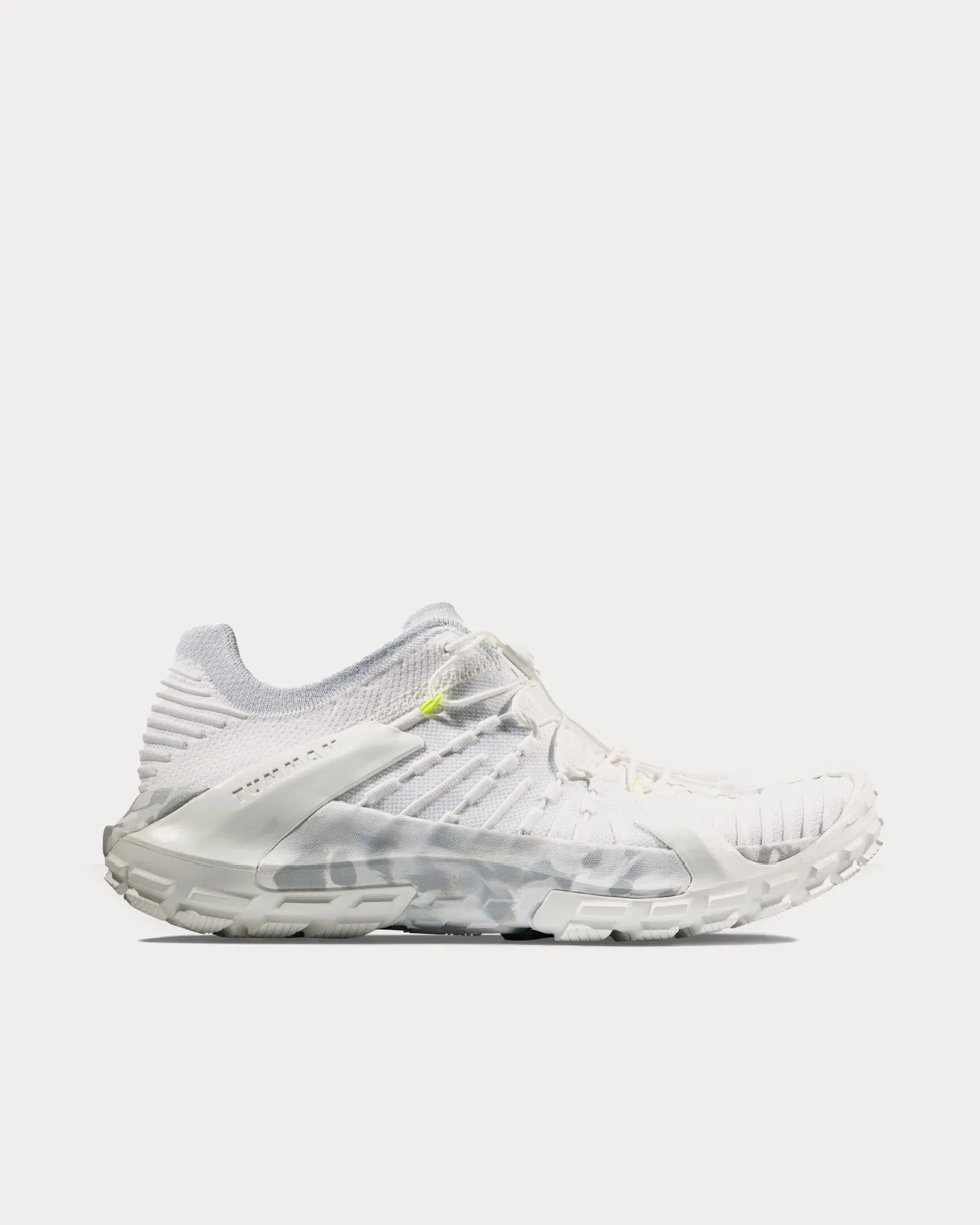 Hueco Knit II White / White Running Shoes