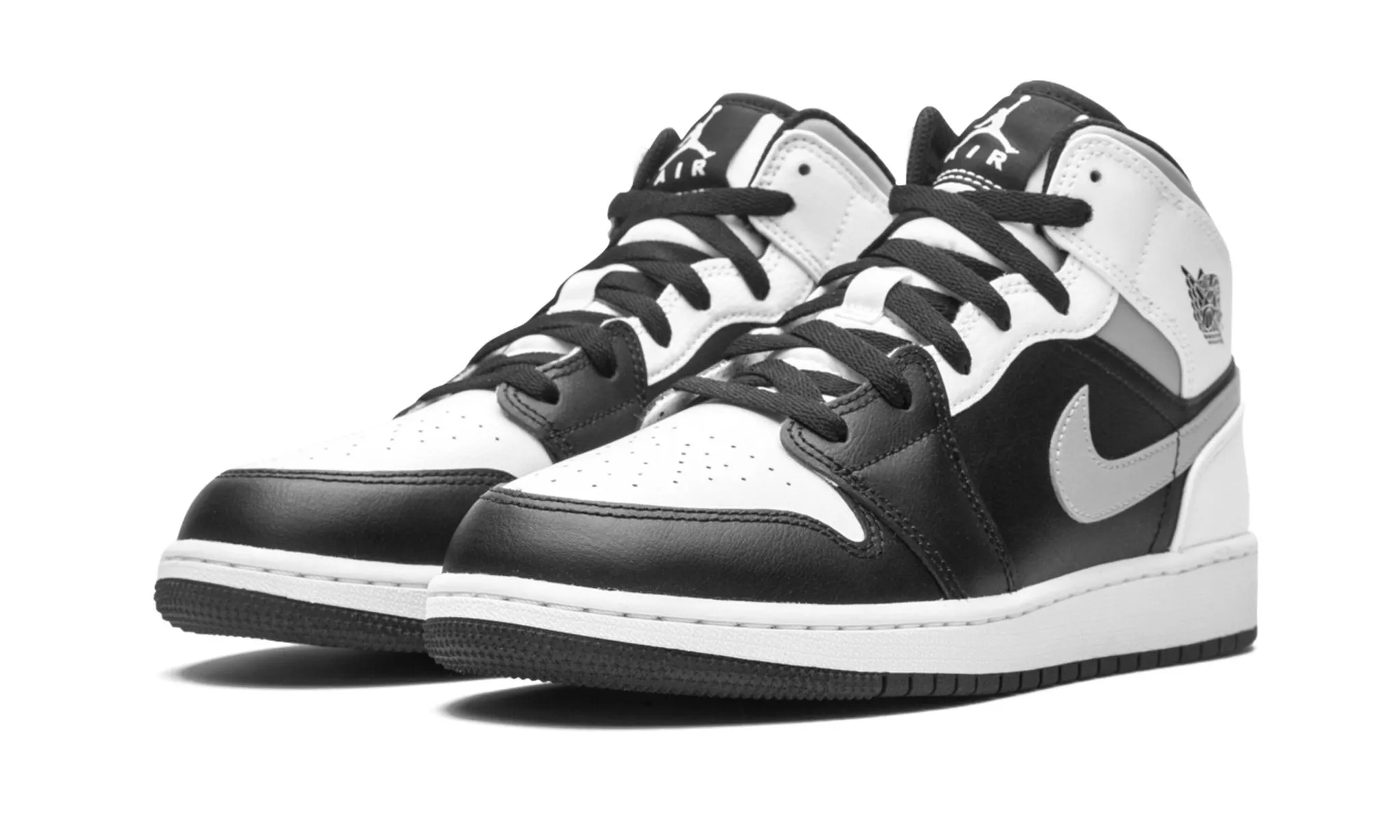 JORDAN 1 MID WHITE SHADOW GS