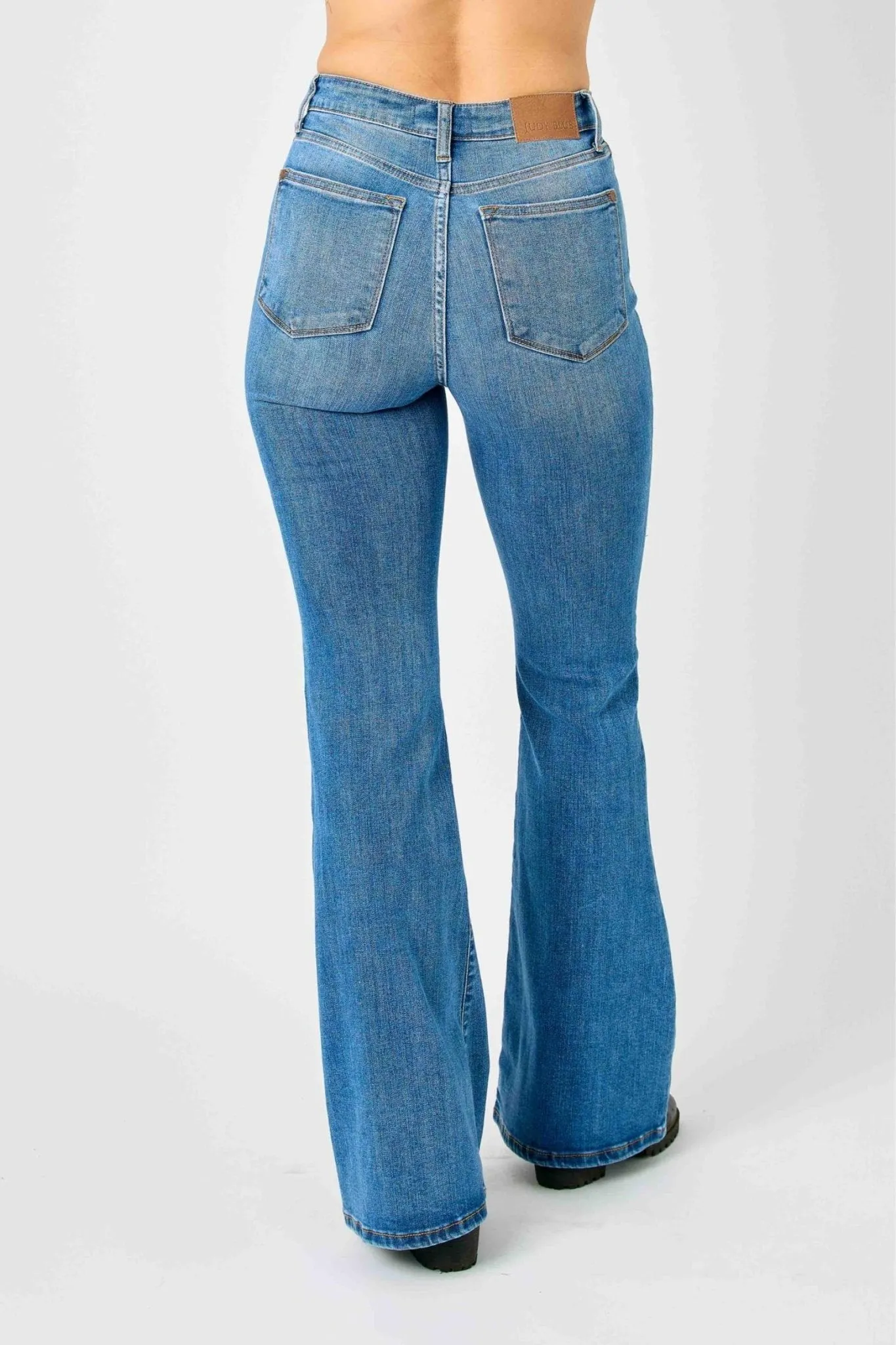 Judy Blue Harlow High Rise Mini Flare Jean