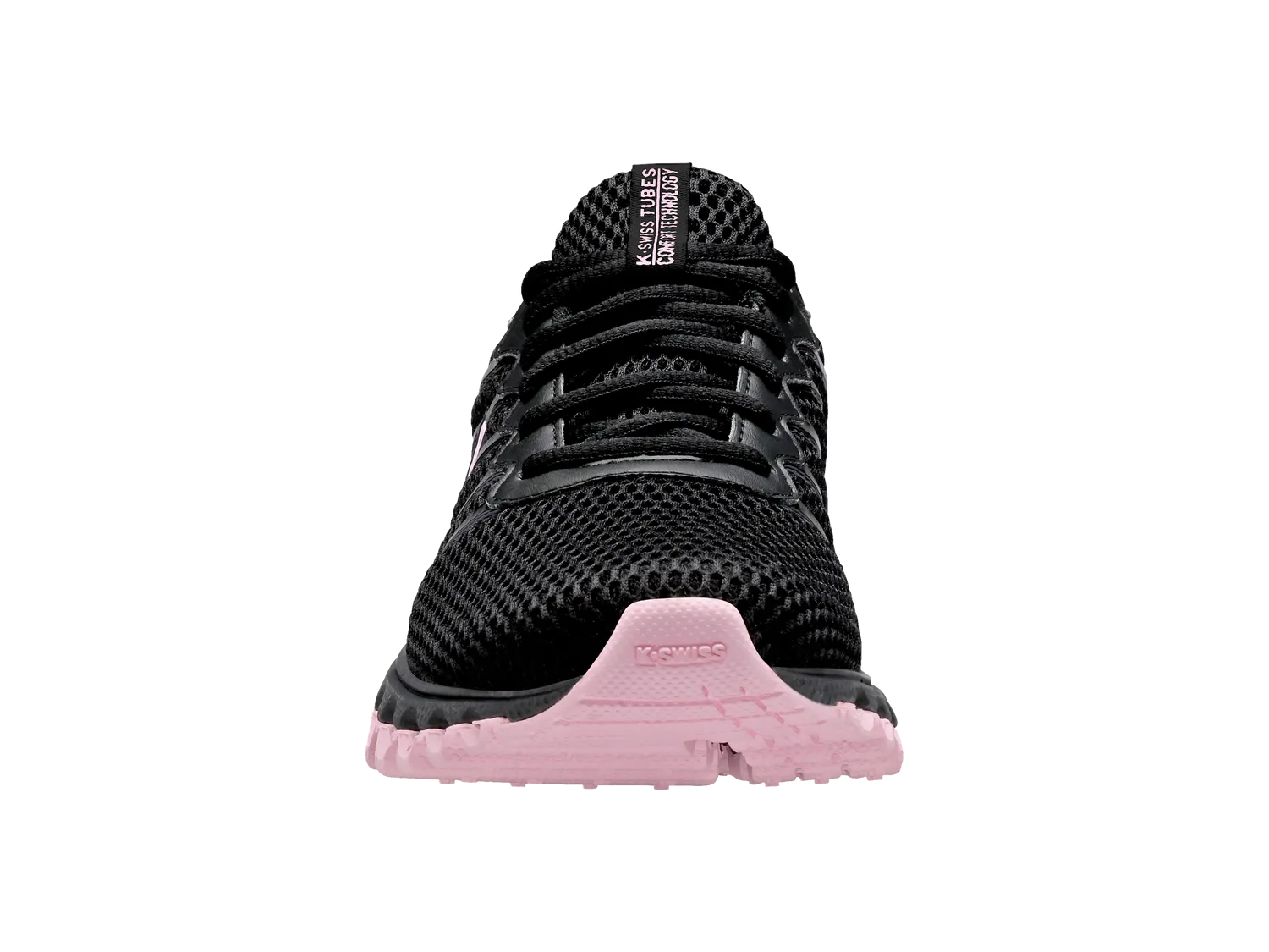 K-Swiss Women's Tubes 200 Active Shoes in Black/Cherry Blossom