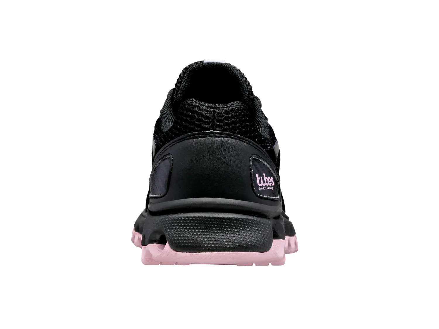 K-Swiss Women's Tubes 200 Active Shoes in Black/Cherry Blossom