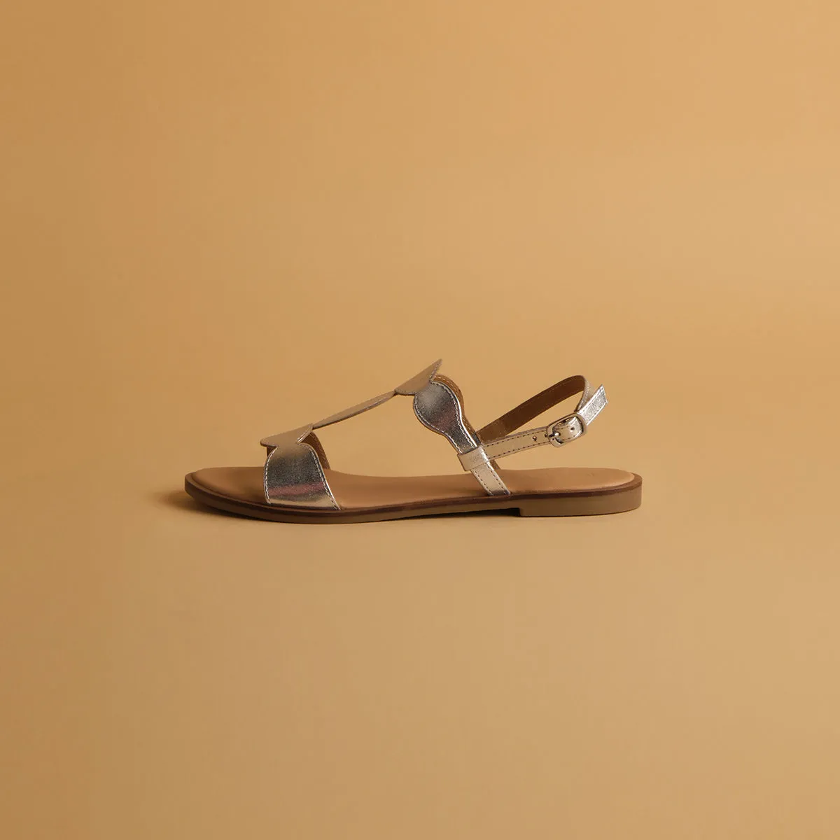 Kathy Metallic Sandals