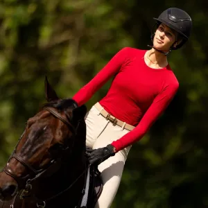 Kennedy Seamless 2.0 Longsleeve - Sour Cherry - Ladies