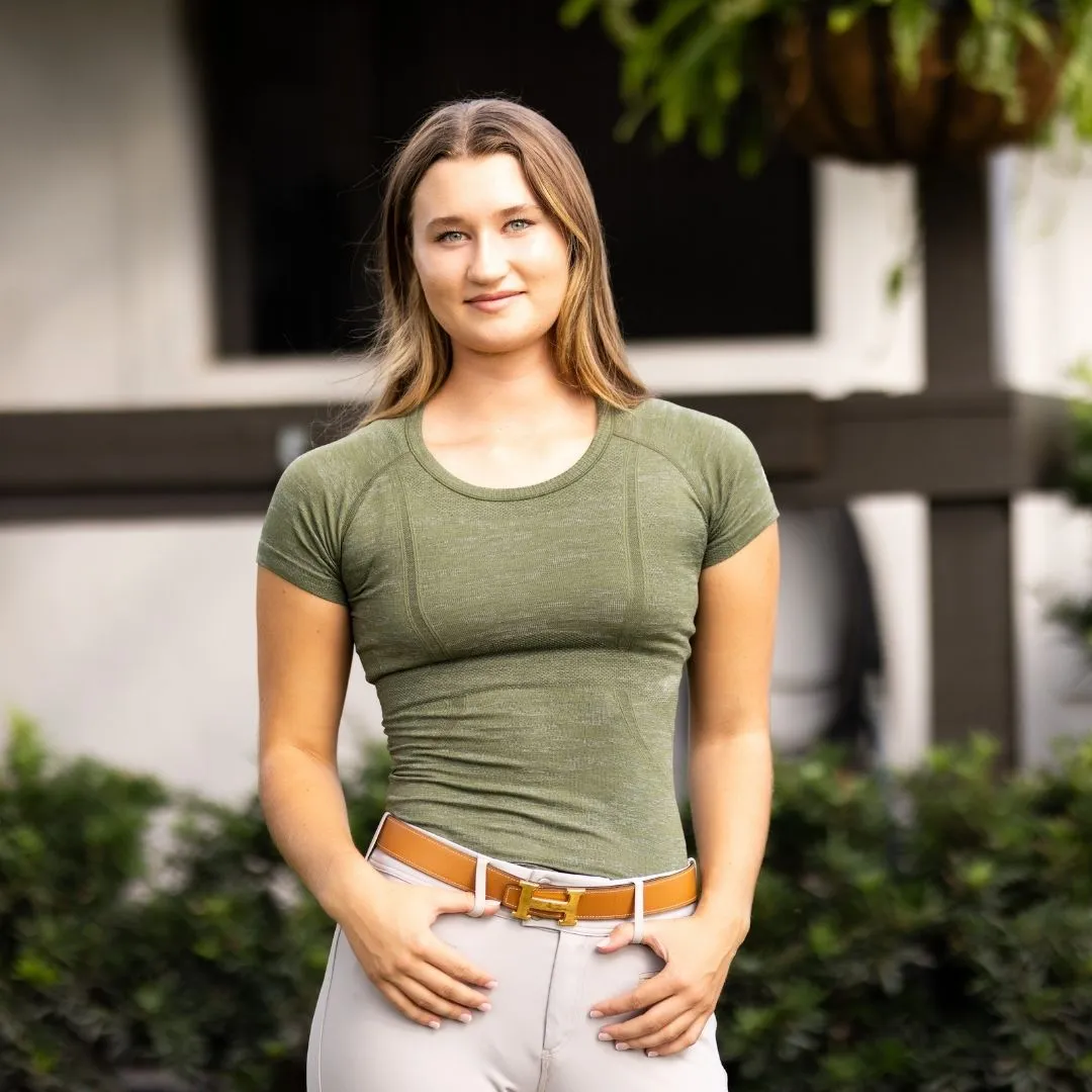 Kennedy Seamless Shortsleeve Shirt - Wallstreet Camo - Ladies