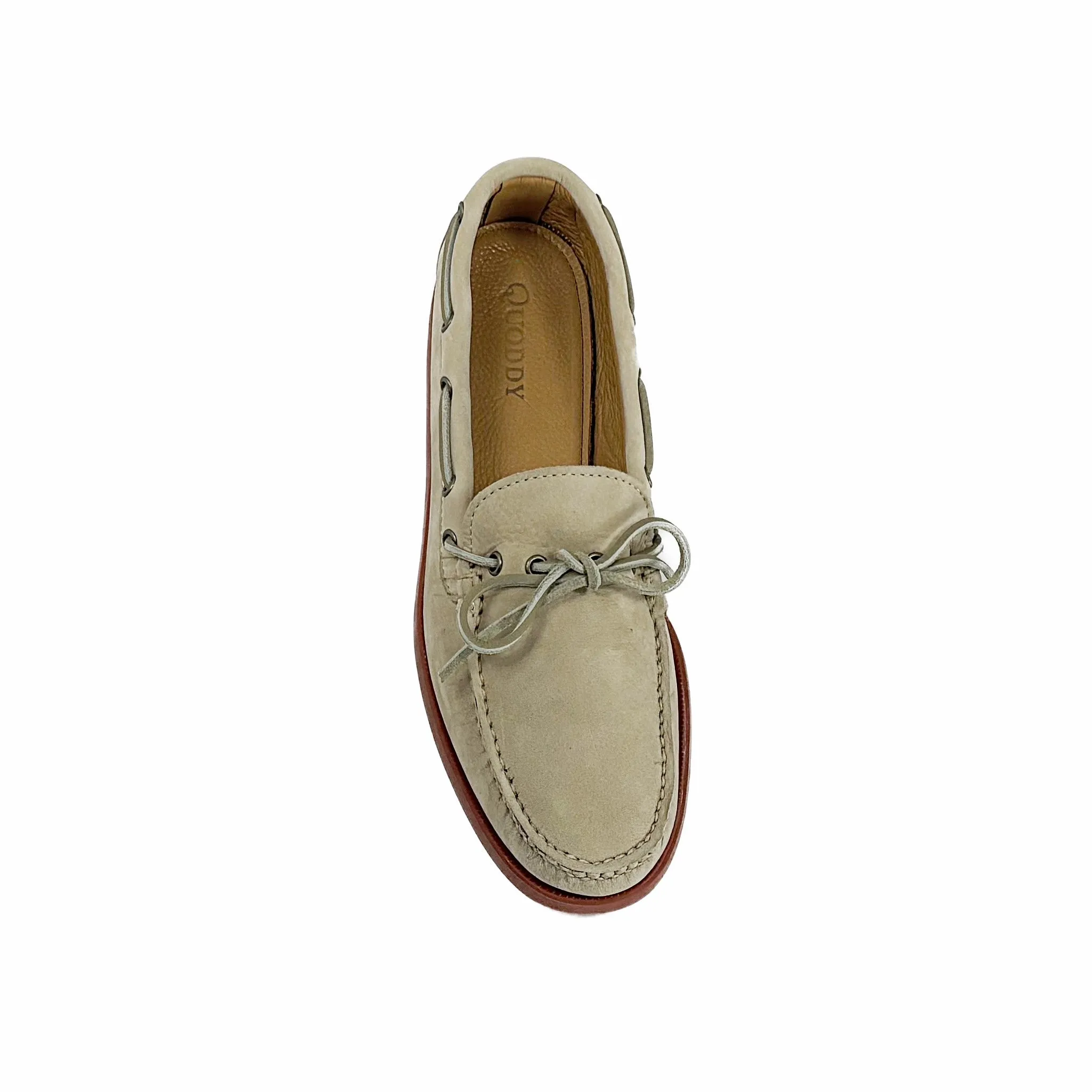 LE Men's Canoe Shoe: Pebble Beige