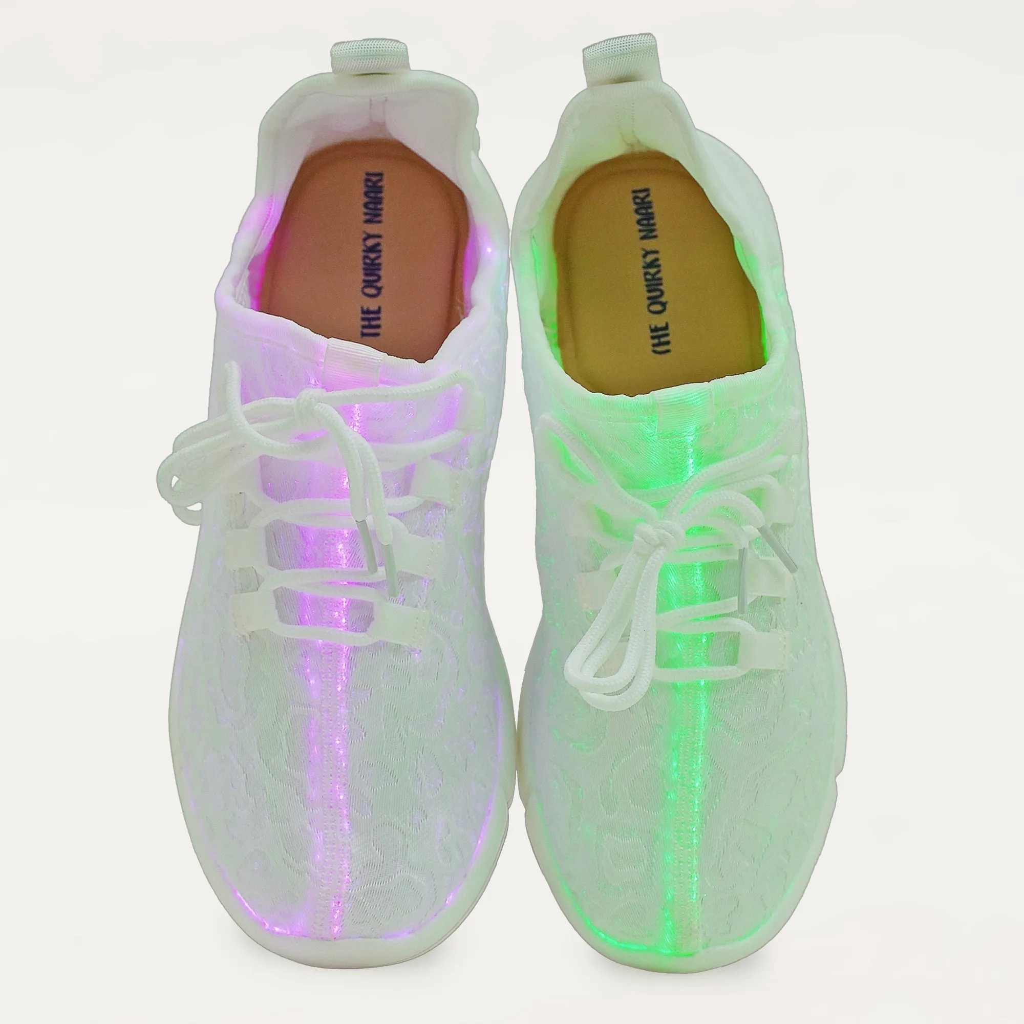 Light Me Up Sneakers - Upper Glow