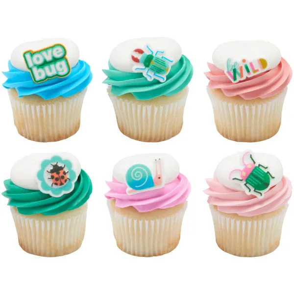 Love Bug Dec-Ons Sugar Decorations