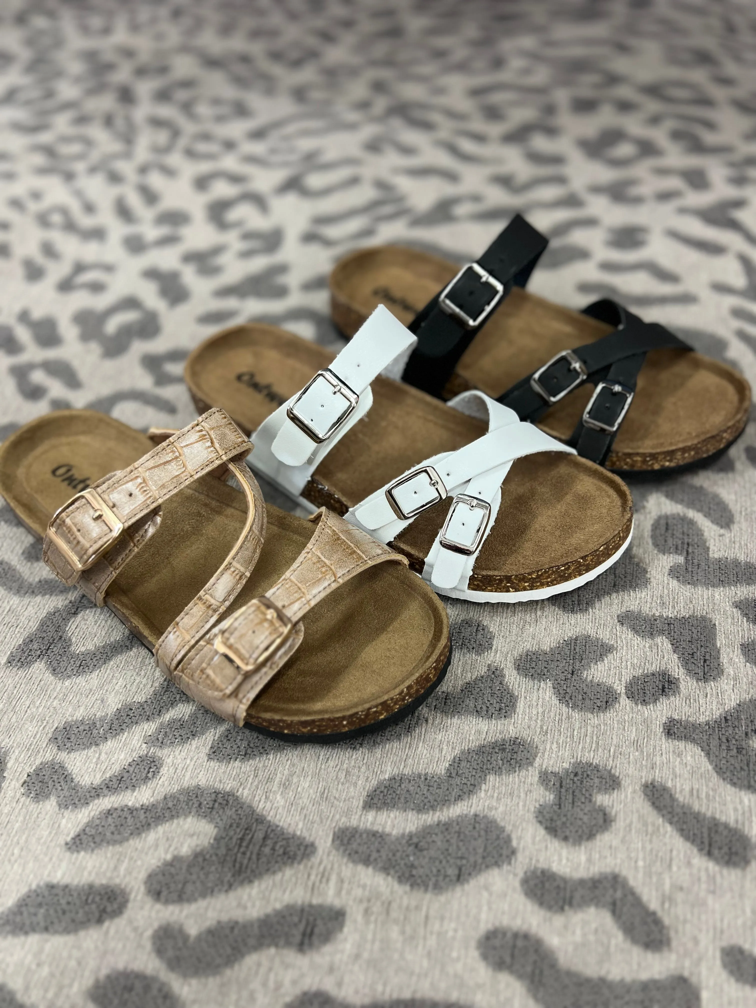 Luna Sandal - WHITE (was $28.90)
