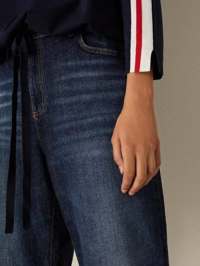 Marella S PESCARA Drawstring Navy Jumper 33612114