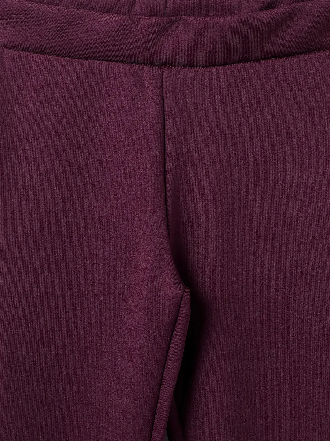 Maroon Track Pants