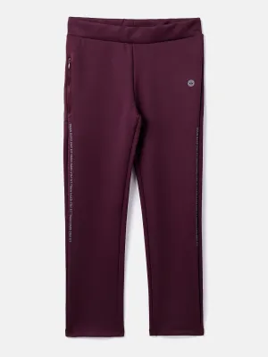 Maroon Track Pants