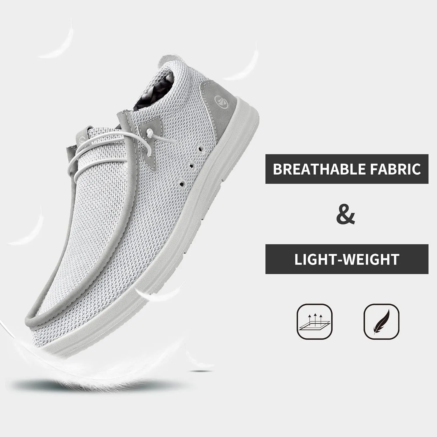 MEHOTO Men's Slip On Loafers | Arch Support Insole | Men's Shoes | Comfortable Light-Weight Mens Casual Loafers