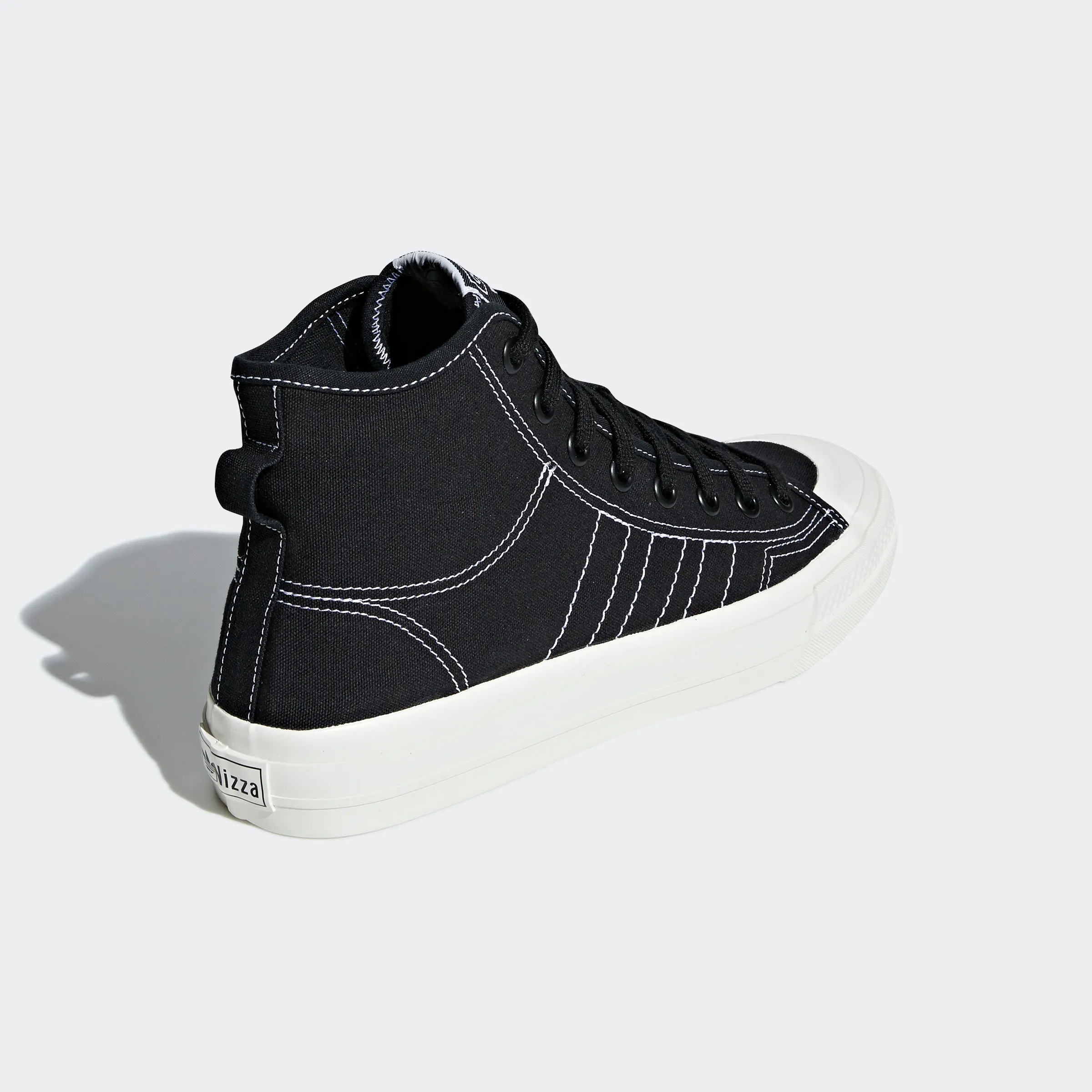 Men's adidas Originals Nizza RF Hi Shoes Black