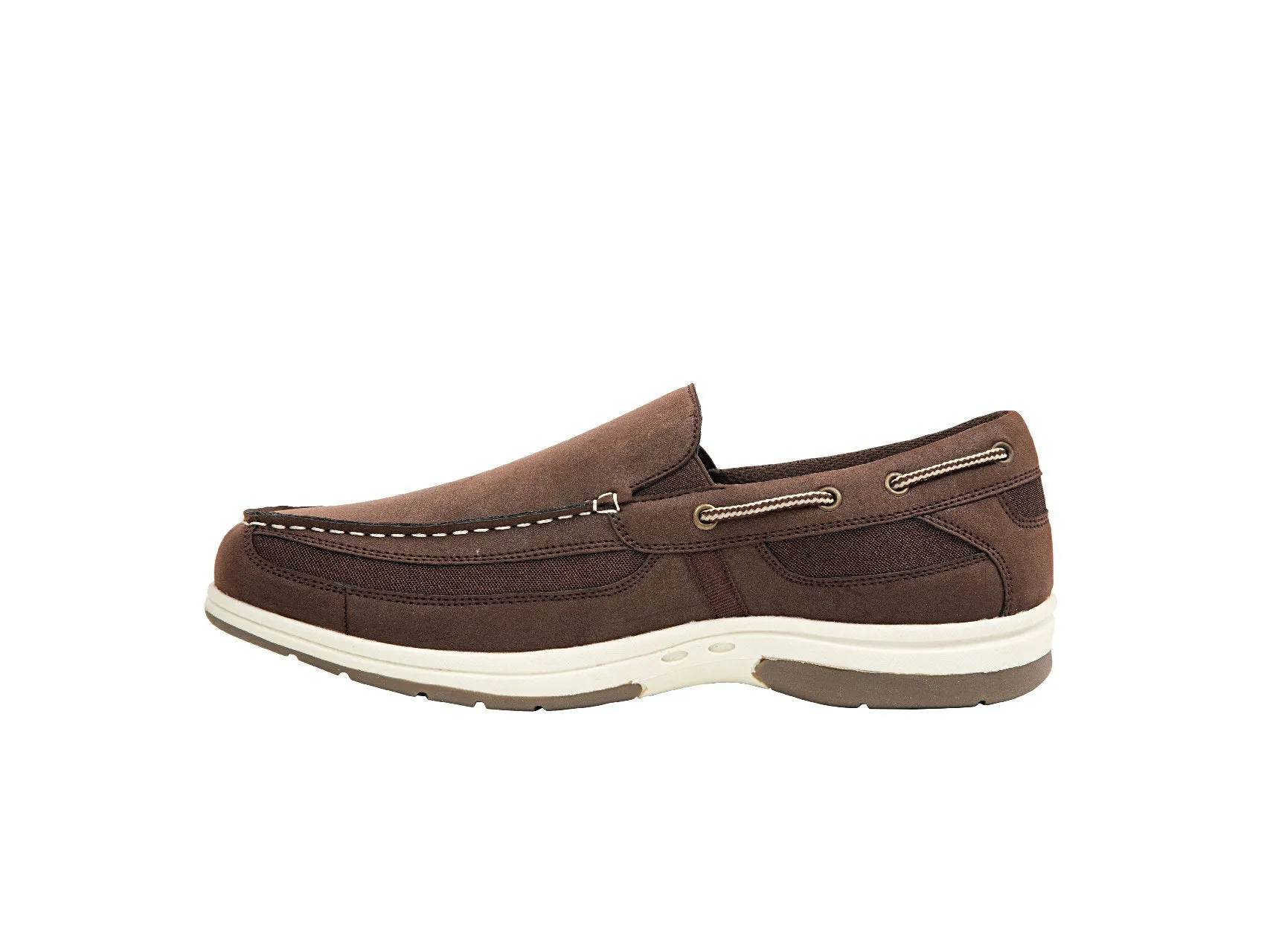 Men's Bowen Memory Foam Casual Comfort Boat Shoe Loafer