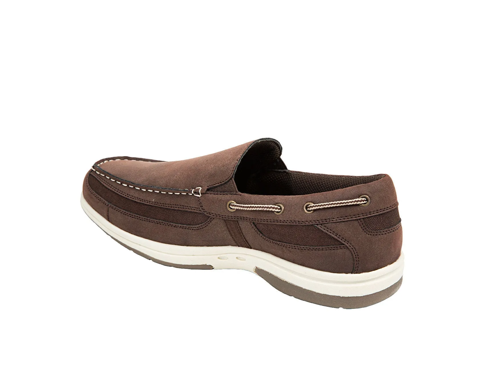 Men's Bowen Memory Foam Casual Comfort Boat Shoe Loafer