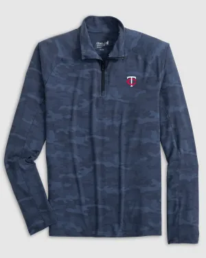 Minnesota Twins Patton Performance Camo 1/4 Zip Minnesota Twins Patton Performance Camo 1/4 Zip