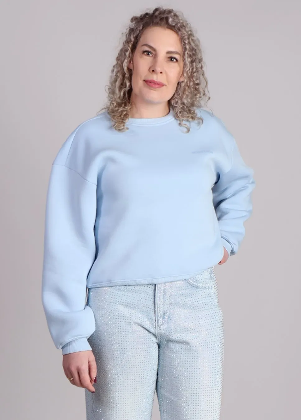 Modstrom TiaMD sweater lichtblauw