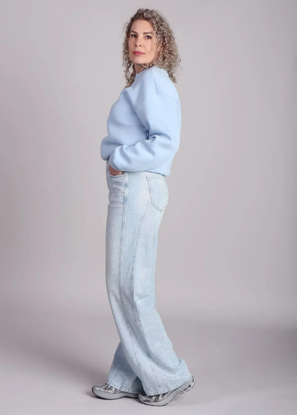 Modstrom TiaMD sweater lichtblauw