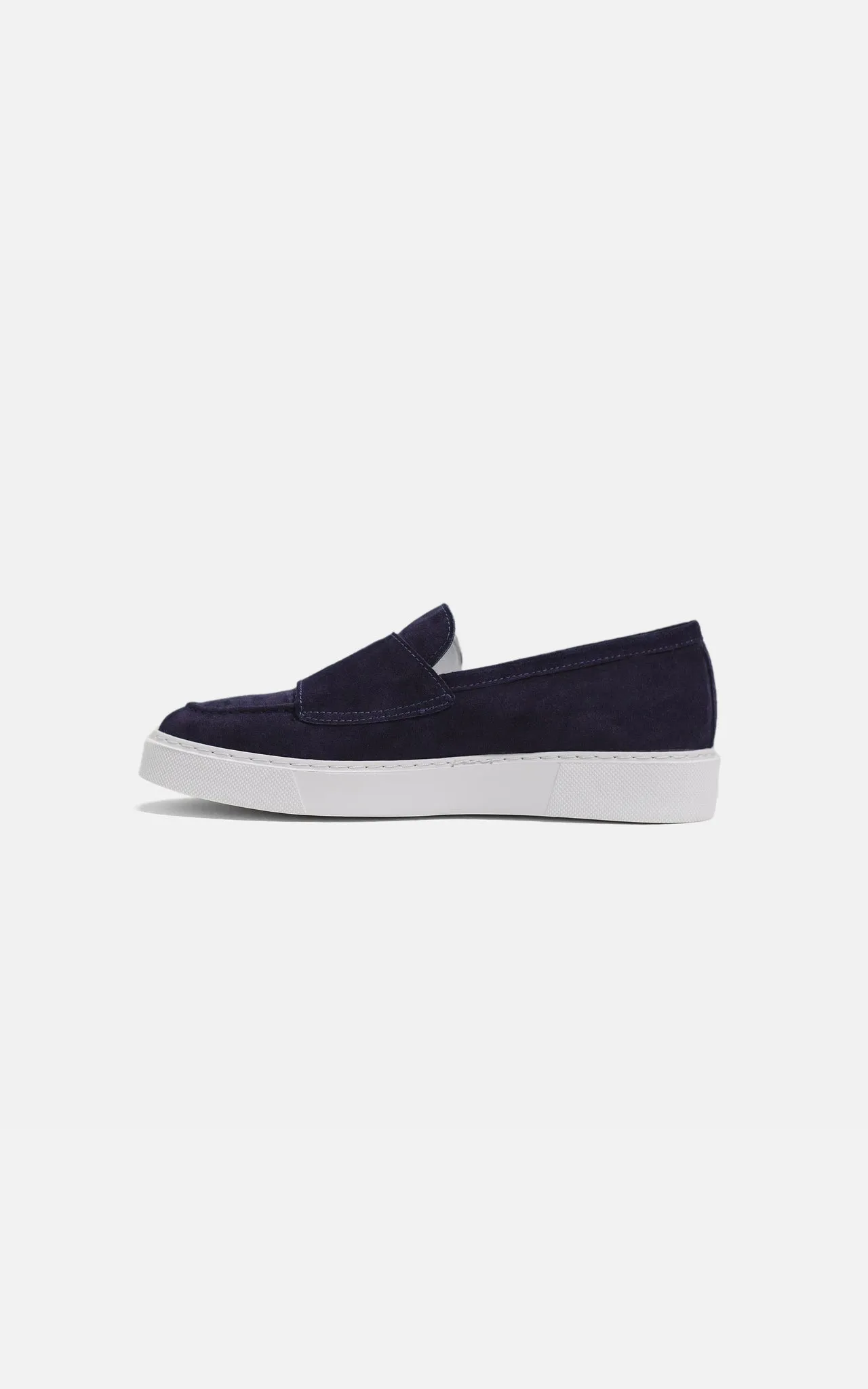 Monk Strap Suede Leather Navy Blue Shoes