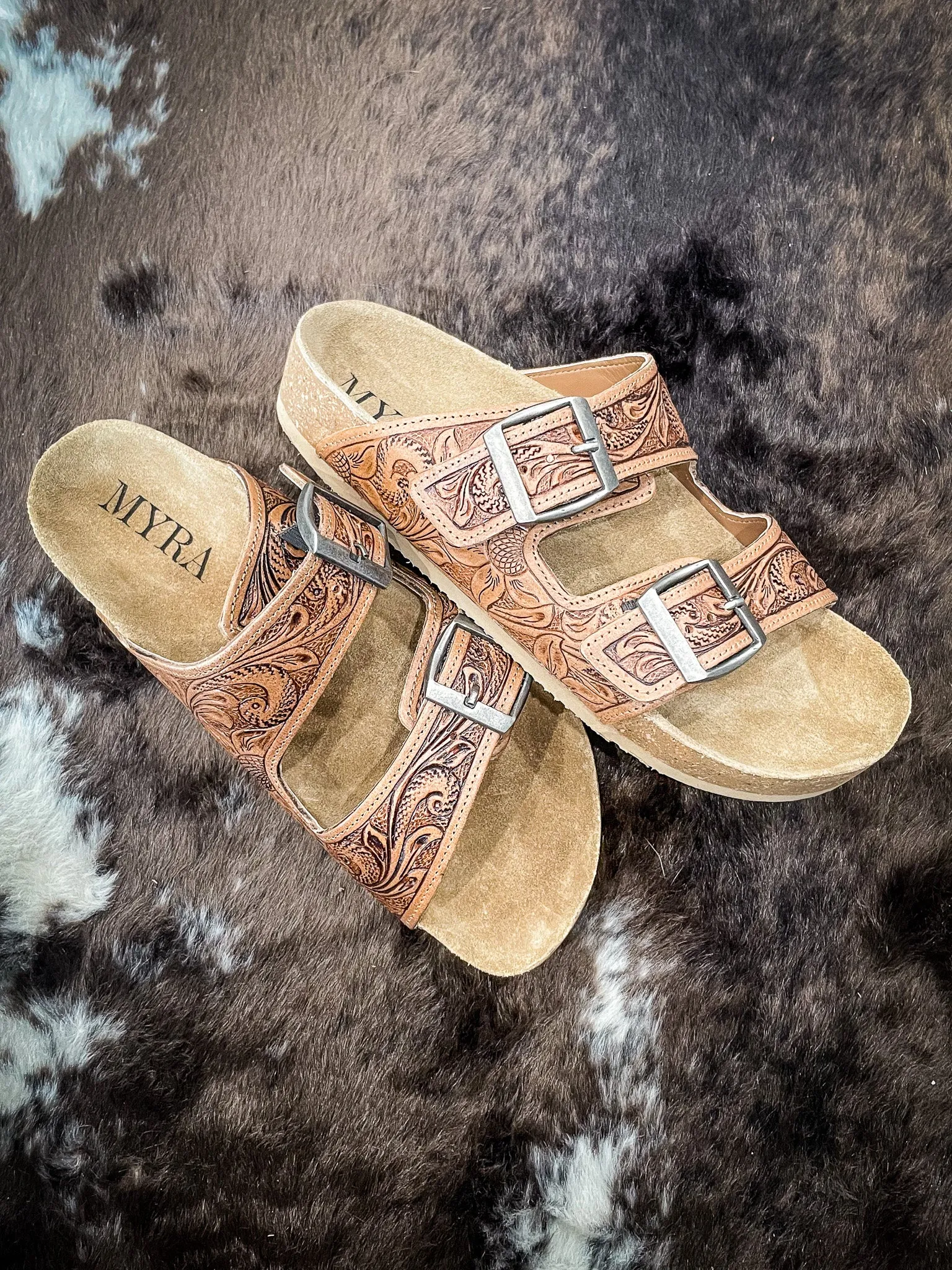 Myra Bag - Footo Western Hand-Tooled Sandals