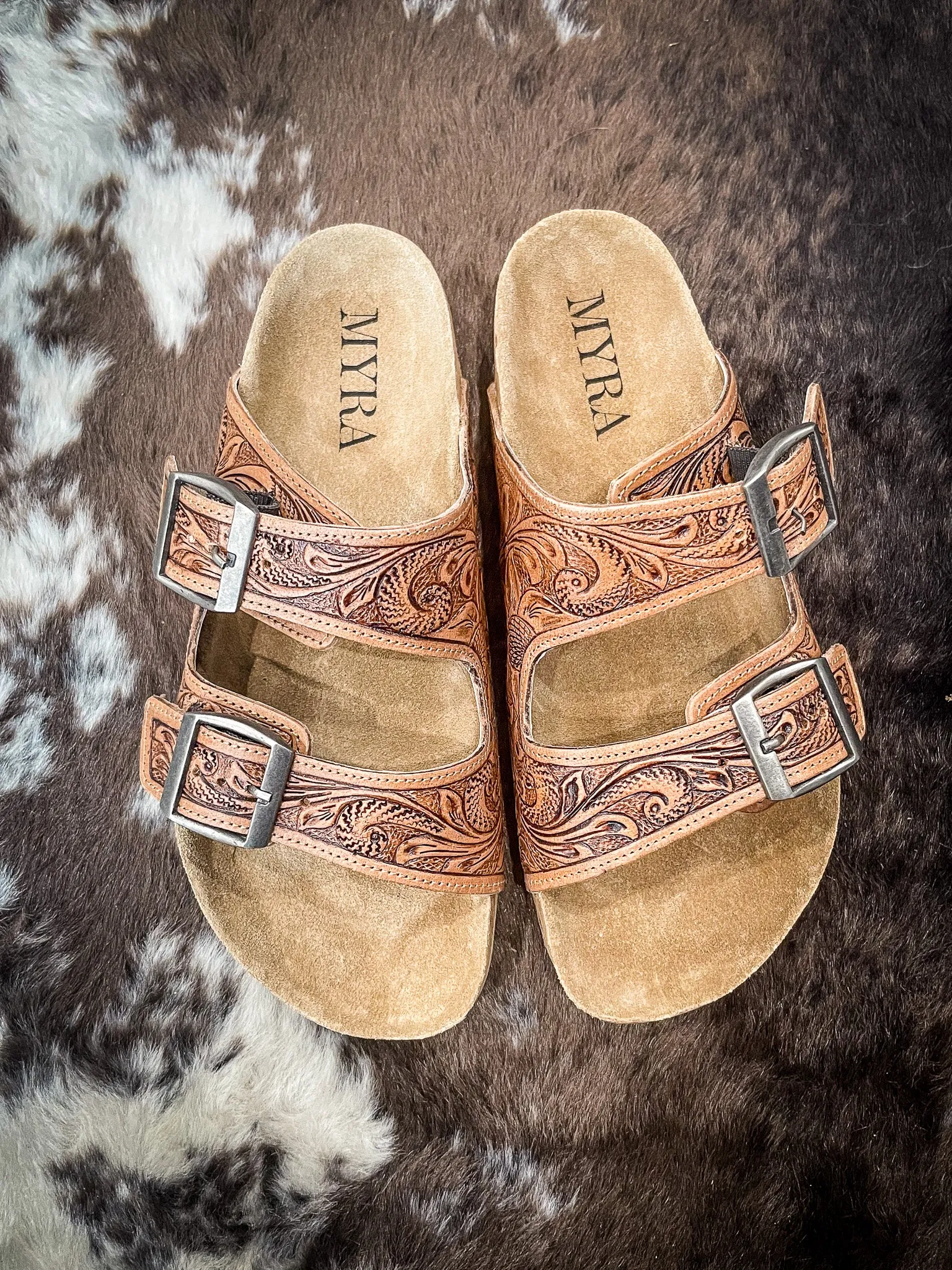 Myra Bag - Footo Western Hand-Tooled Sandals