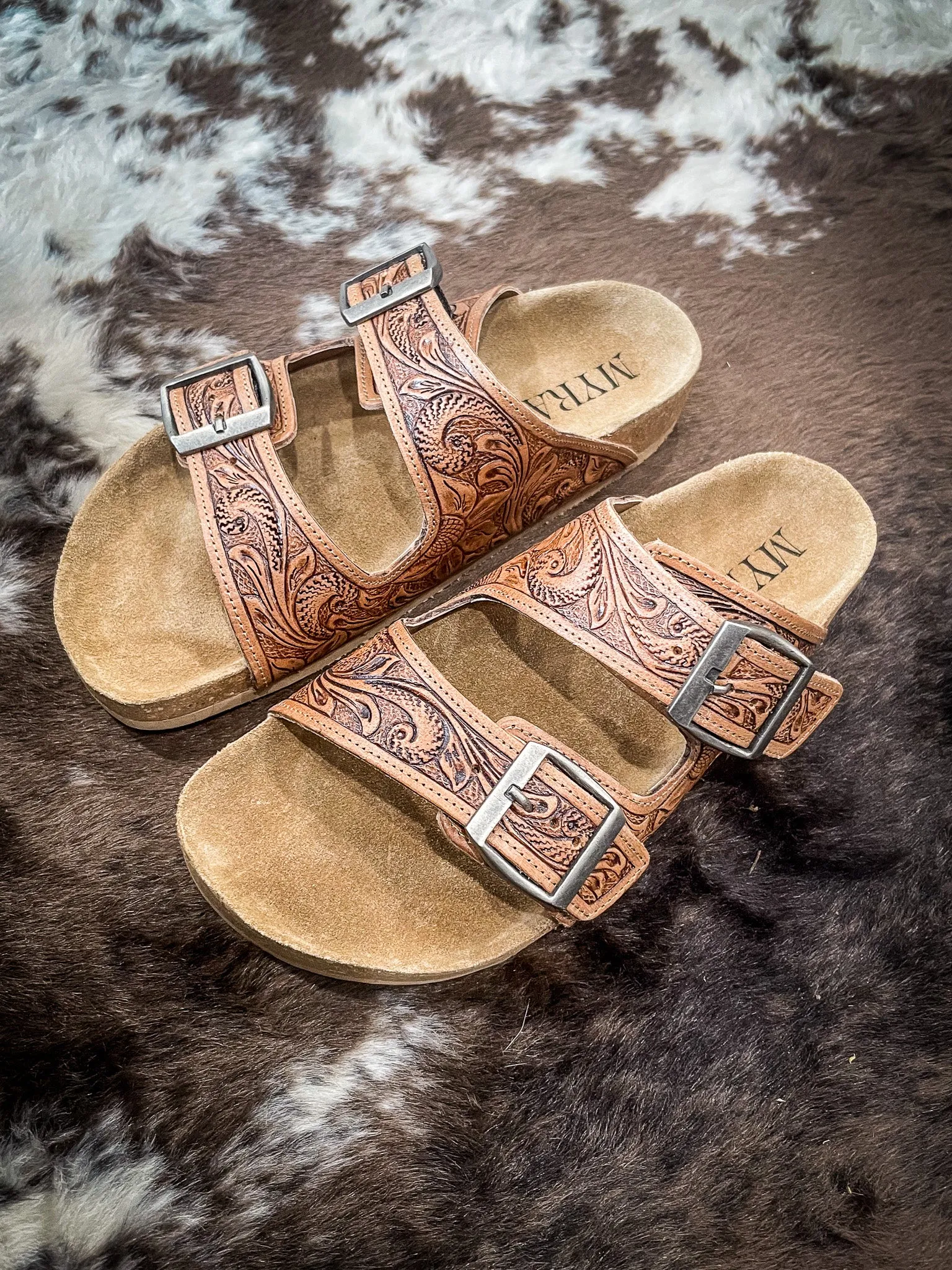Myra Bag - Footo Western Hand-Tooled Sandals